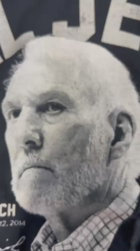 Gregg Popovich | “El Jefe” San Antonio Spurs Graphic Tee  | S-5XL